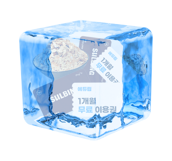 투명한 얼음